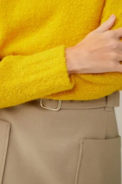 Alpaka-Wollmix-Pullover Mit Seide In*Windsor Clearance
