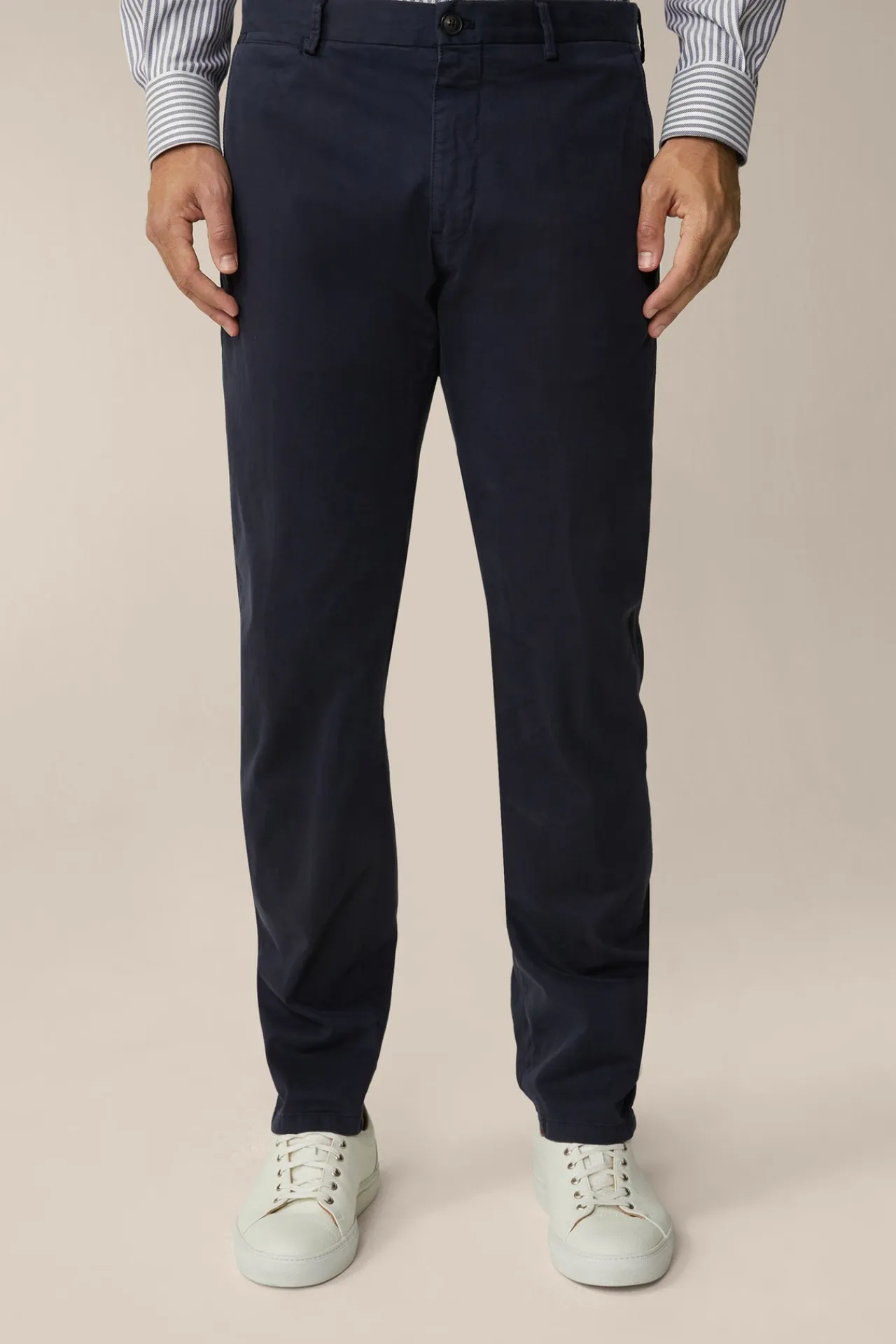 Baumwoll-Chino Cino In Navy*Windsor Clearance