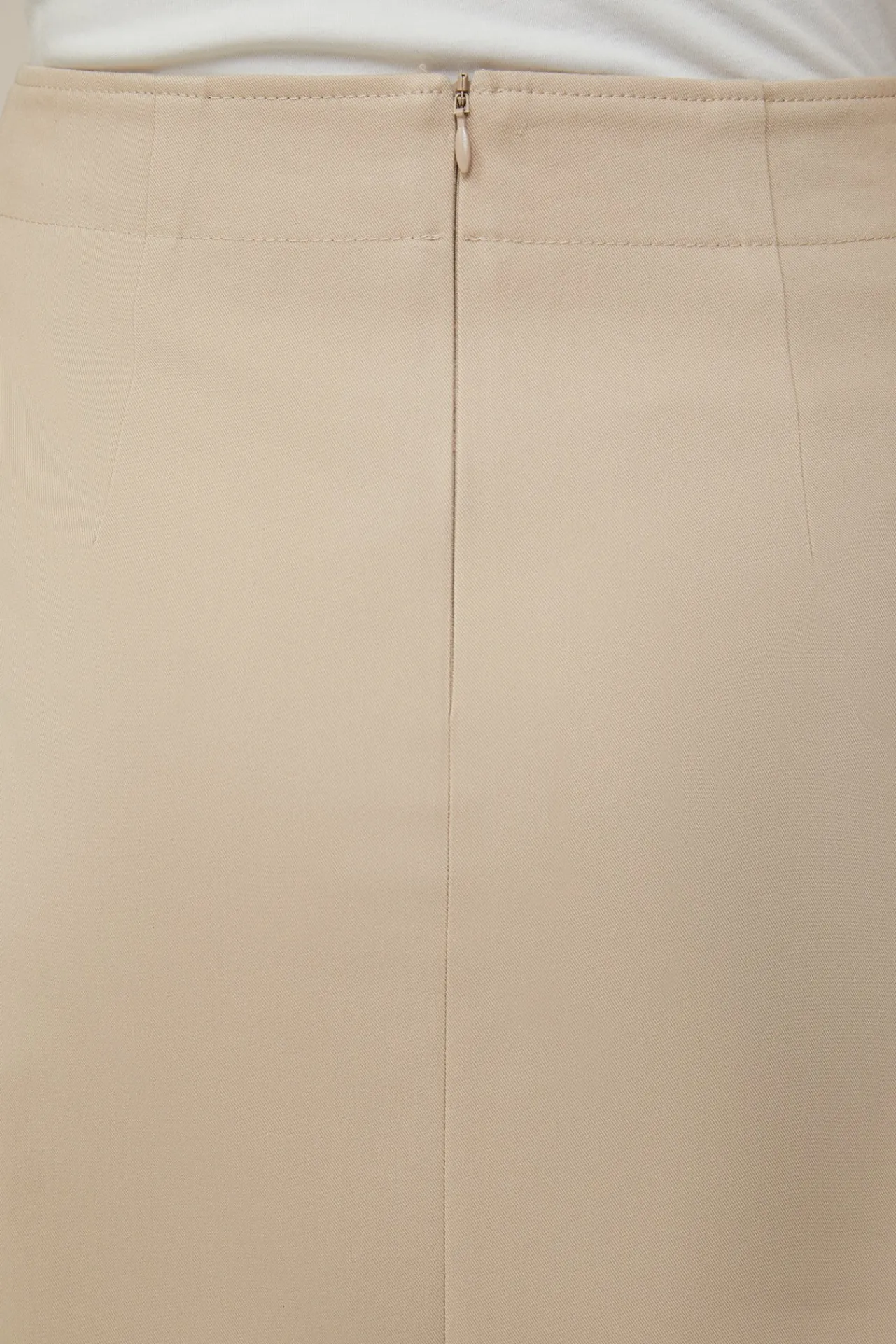 Baumwoll-Gabardine-Mini-Rock In*Windsor Hot