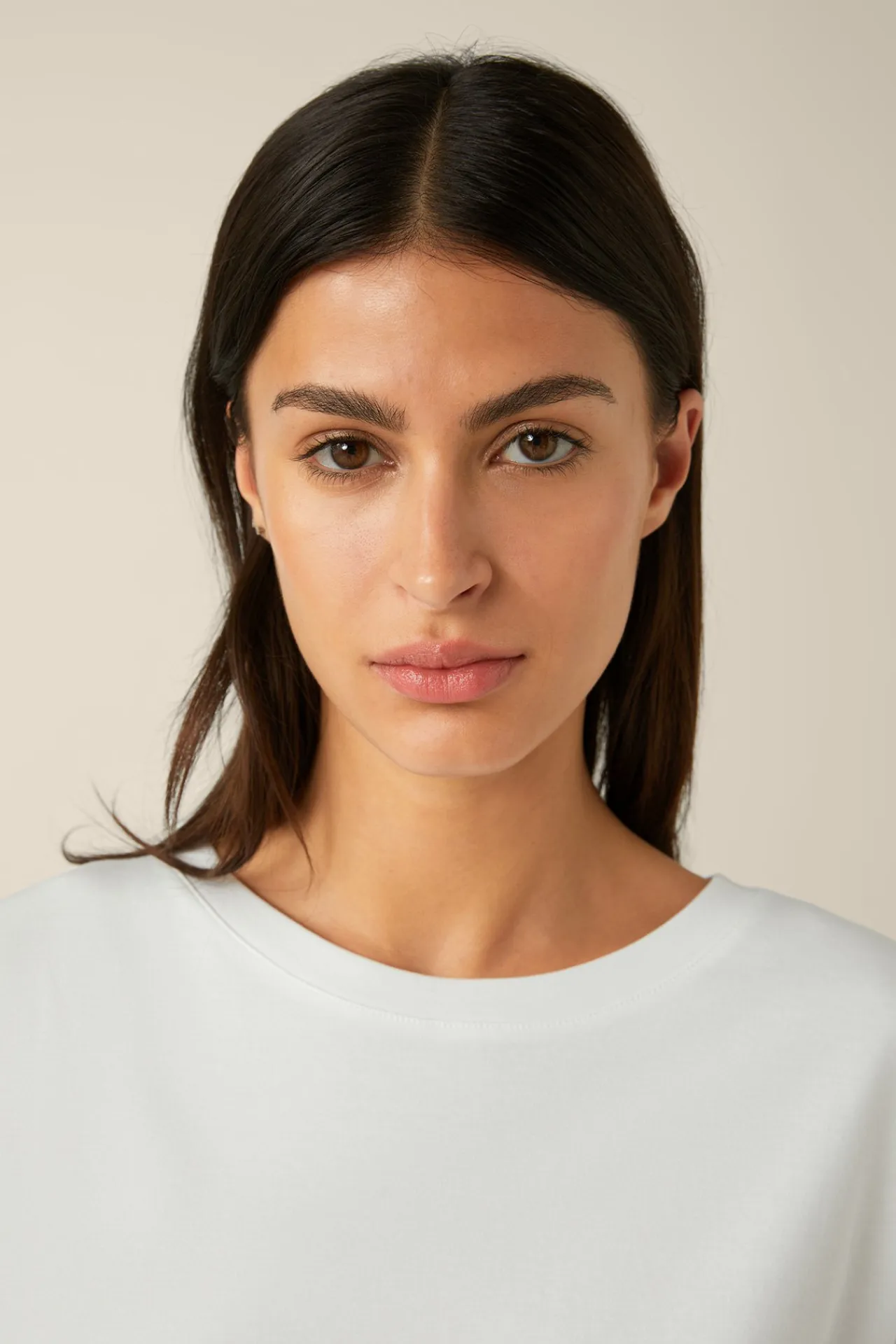 Baumwoll-Interlock-T-Shirt In*Windsor Sale