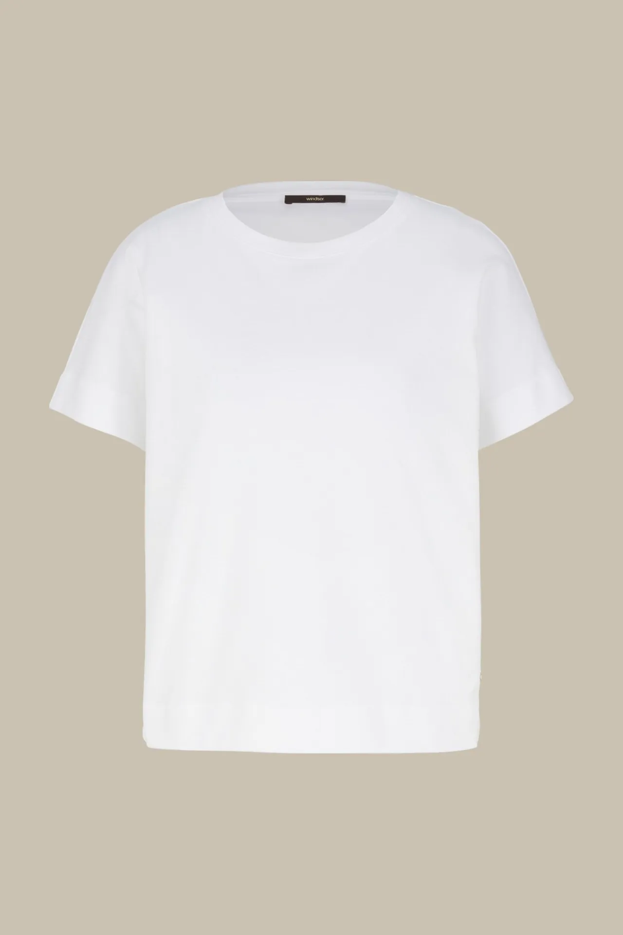 Baumwoll-Interlock-T-Shirt In*Windsor Sale