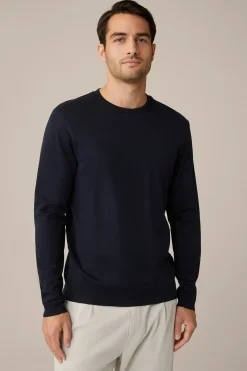 Baumwoll-Langarm-Shirt Frido In*Windsor Sale
