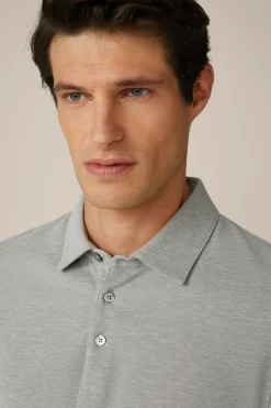 Baumwoll-Langarmshirt Patrizio In Meliert*Windsor New