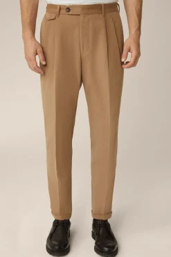 Baumwollmix-Hose Serpo In Camel-Braun*Windsor Online