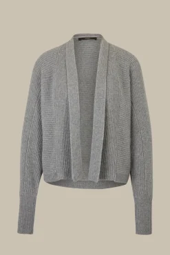 Cashmere-Cardigan In Grau Melange*Windsor Discount