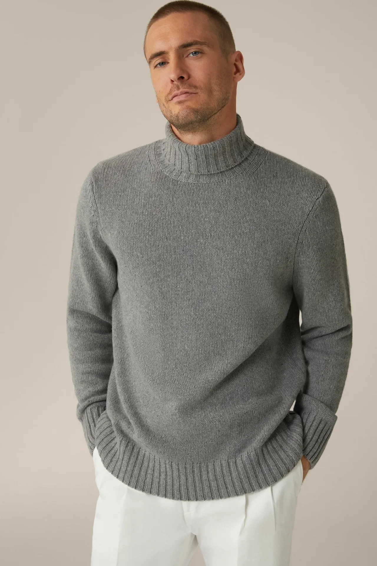 Cashmere-Rollkragen-Pullover Ecosio In*Windsor Discount