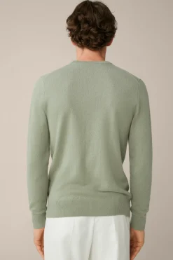 Cashmere-Rundhals-Pullover Cashmono In*Windsor Hot