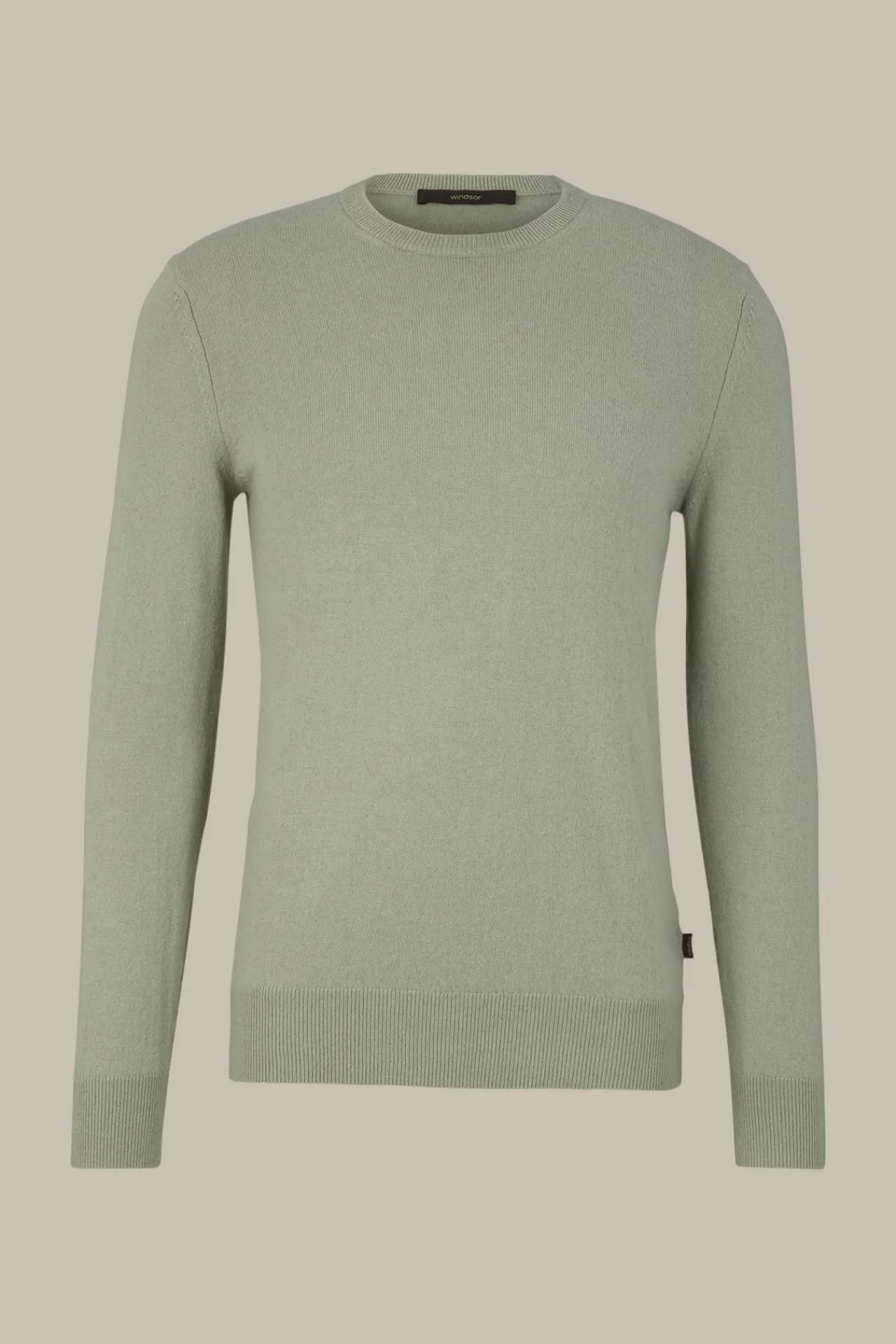 Cashmere-Rundhals-Pullover Cashmono In*Windsor Hot