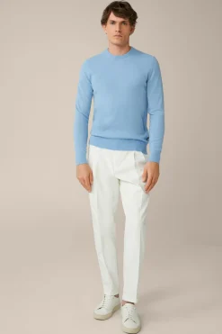 Cashmere-Rundhals-Pullover Cashmono In*Windsor Clearance