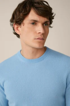 Cashmere-Rundhals-Pullover Cashmono In*Windsor Clearance