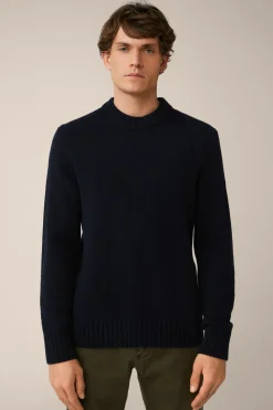 Cashmere-Strick-Rundhals-Pullover Ecosio In*Windsor Sale