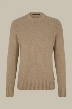 Cashmere-Strick-Rundhals-Pullover Ecosio In Beige*Windsor Online