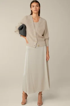 Crepe-A-Linien-Rock In Midi-Lange In*Windsor Discount