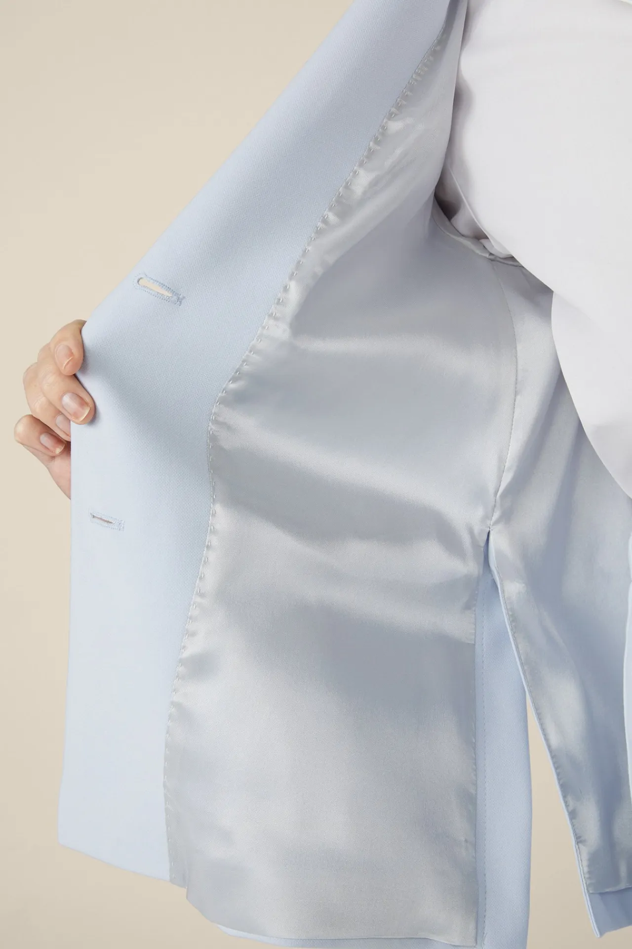 Crepe-Blazer-Jacke In*Windsor Sale