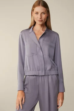 Crepe-Blouson In*Windsor Discount