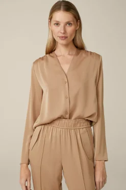 Crepe-Bluse In*Windsor Sale