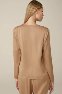 Crepe-Bluse In*Windsor Sale