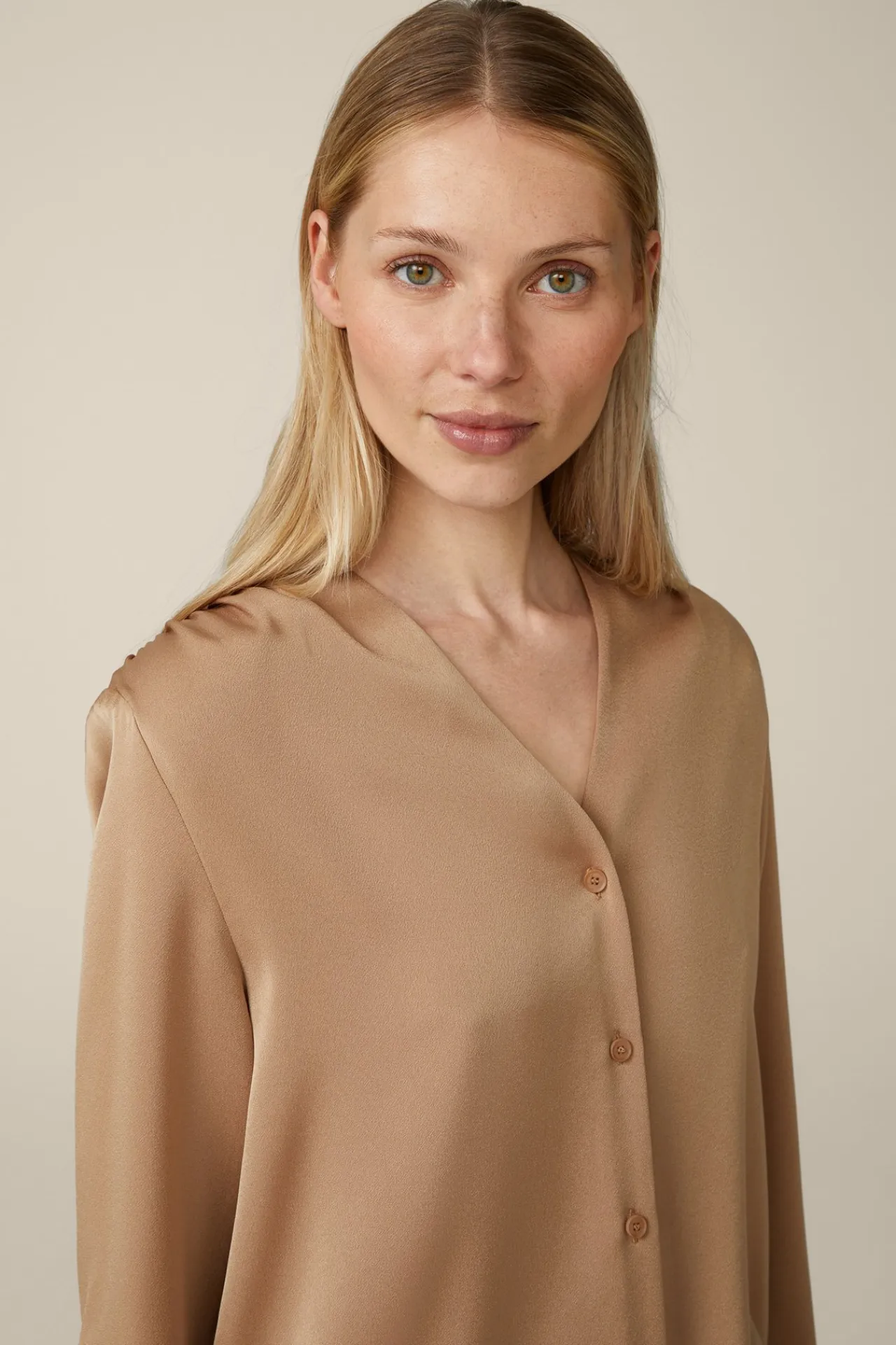 Crepe-Bluse In*Windsor Sale