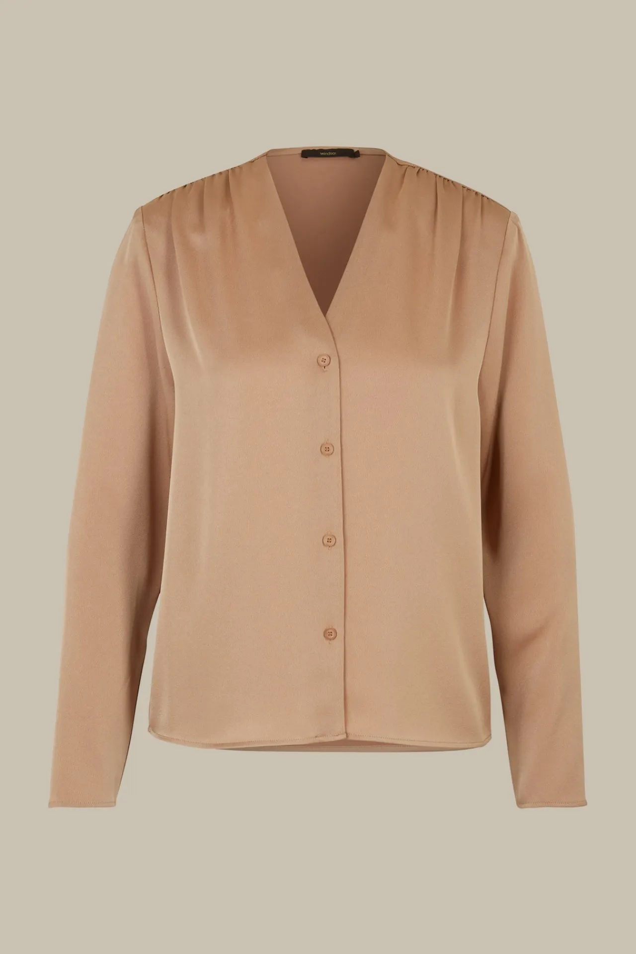 Crepe-Bluse In*Windsor Sale