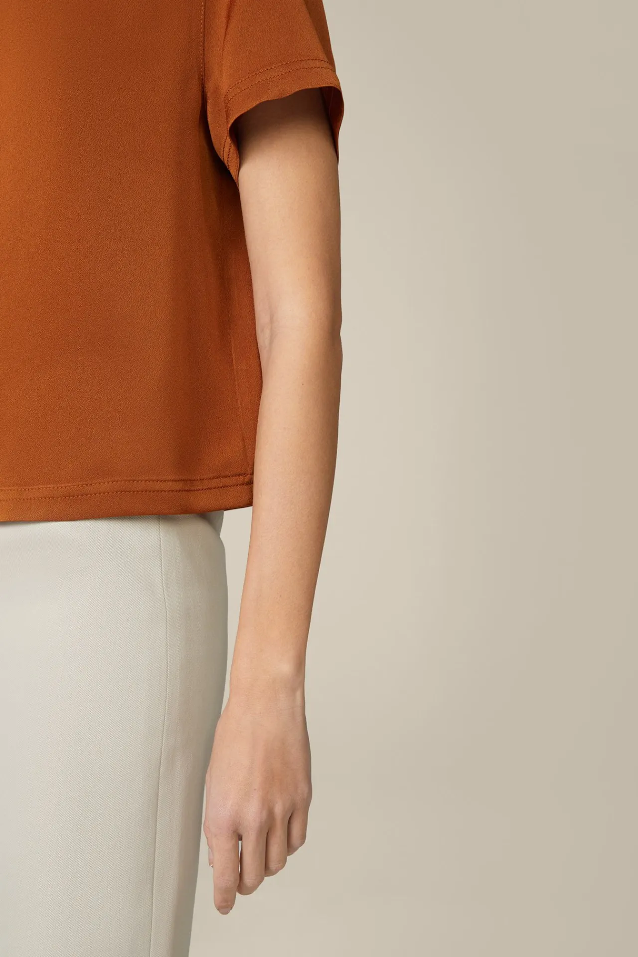 Crepe-Blusen-Shirt In*Windsor Fashion