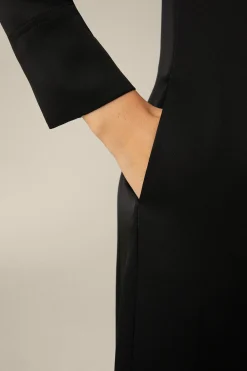 Crepe-Hemdblusen-Kleid In*Windsor New