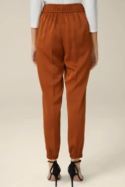 Crepe-Hose Im Jogger-Stil In*Windsor Sale