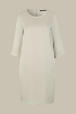 Crepe-Kleid In H-Linie In*Windsor Best