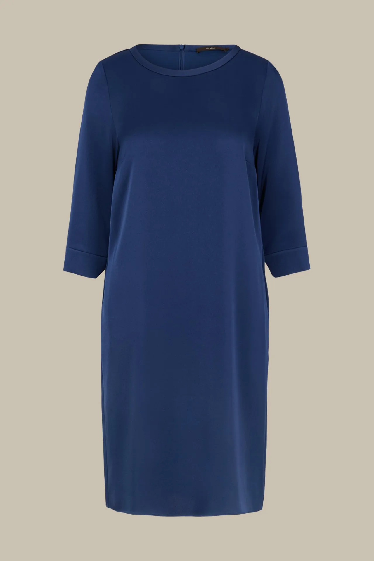 Crepe-Kleid In H-Linie In*Windsor Online