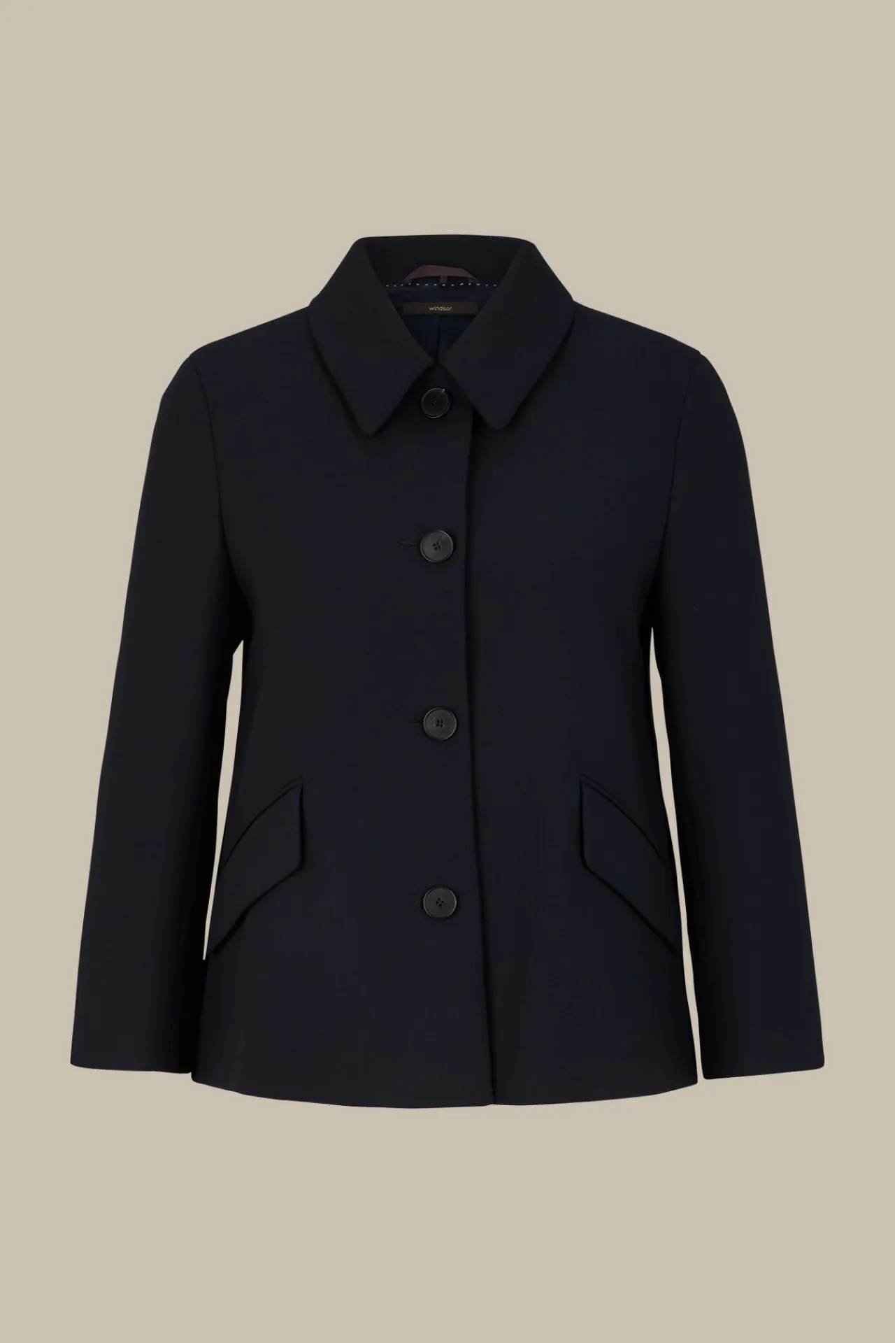 Crepe-Kurz-Blazer In*Windsor Sale