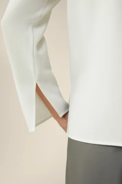 Crepe-Langarm-Bluse In*Windsor Clearance