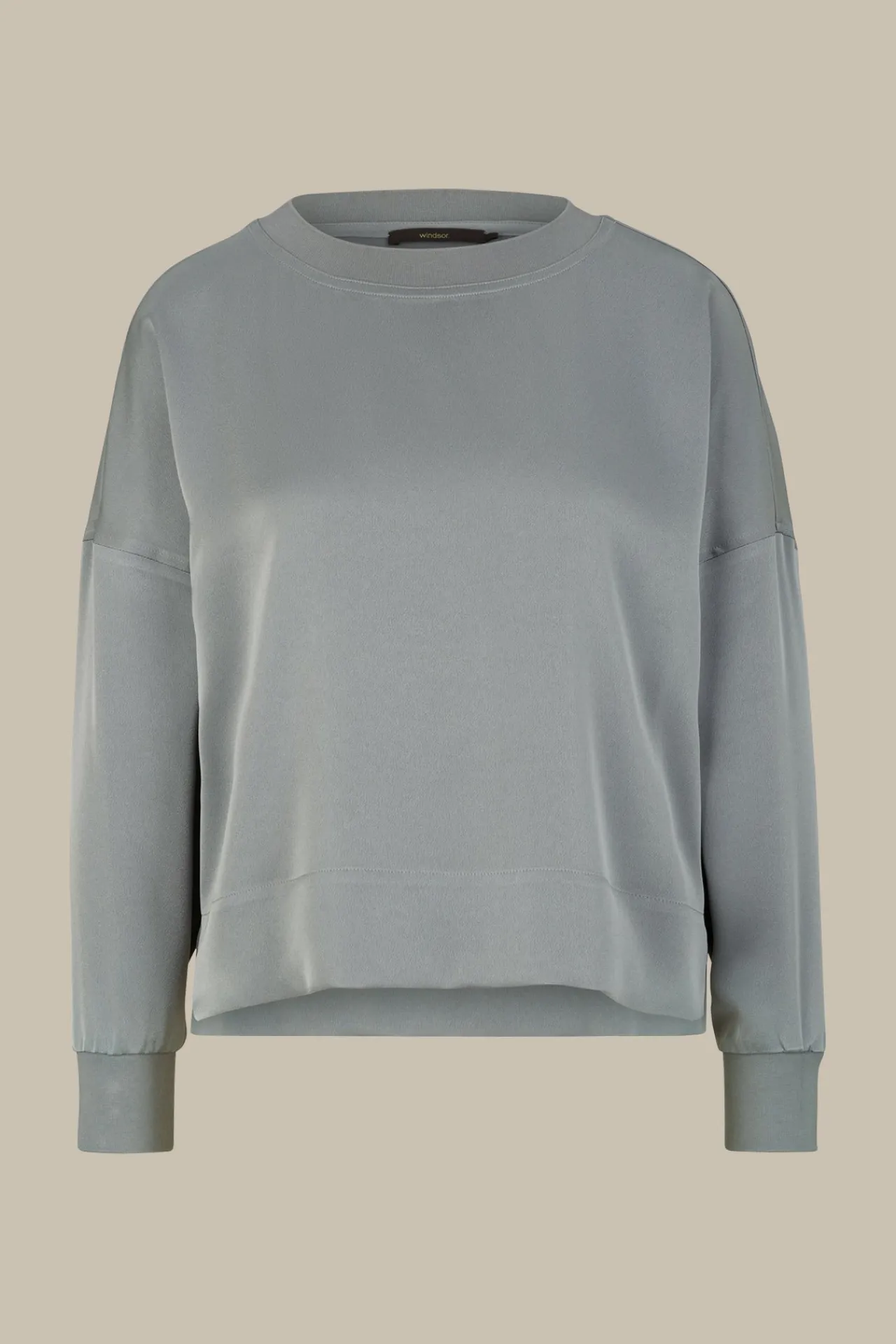 Crepe-Langarm-Bluse In*Windsor Sale