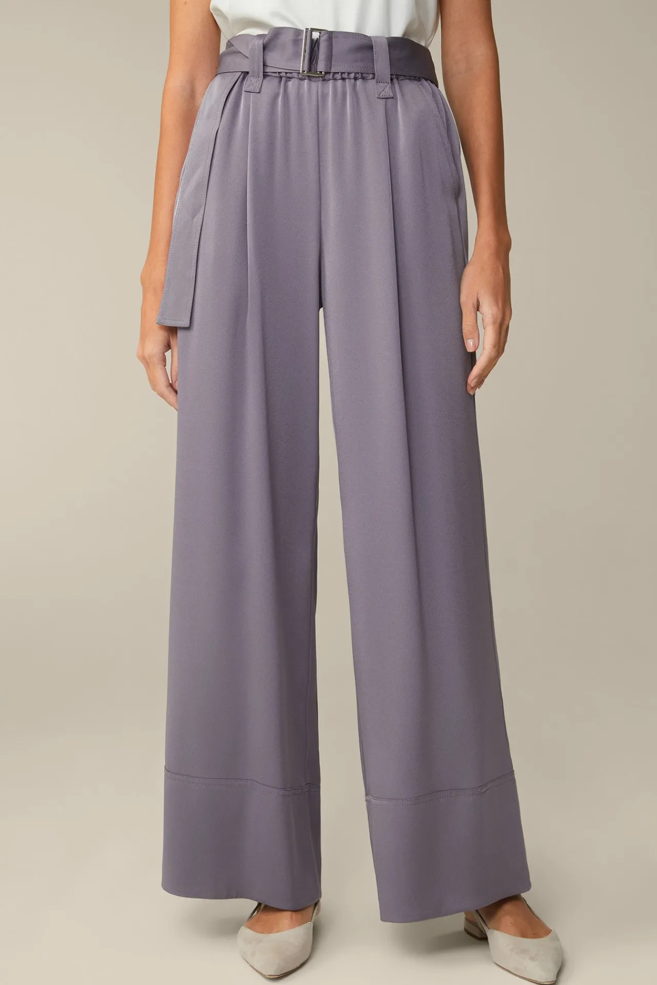 Crepe-Palazzo-Hose In*Windsor Online