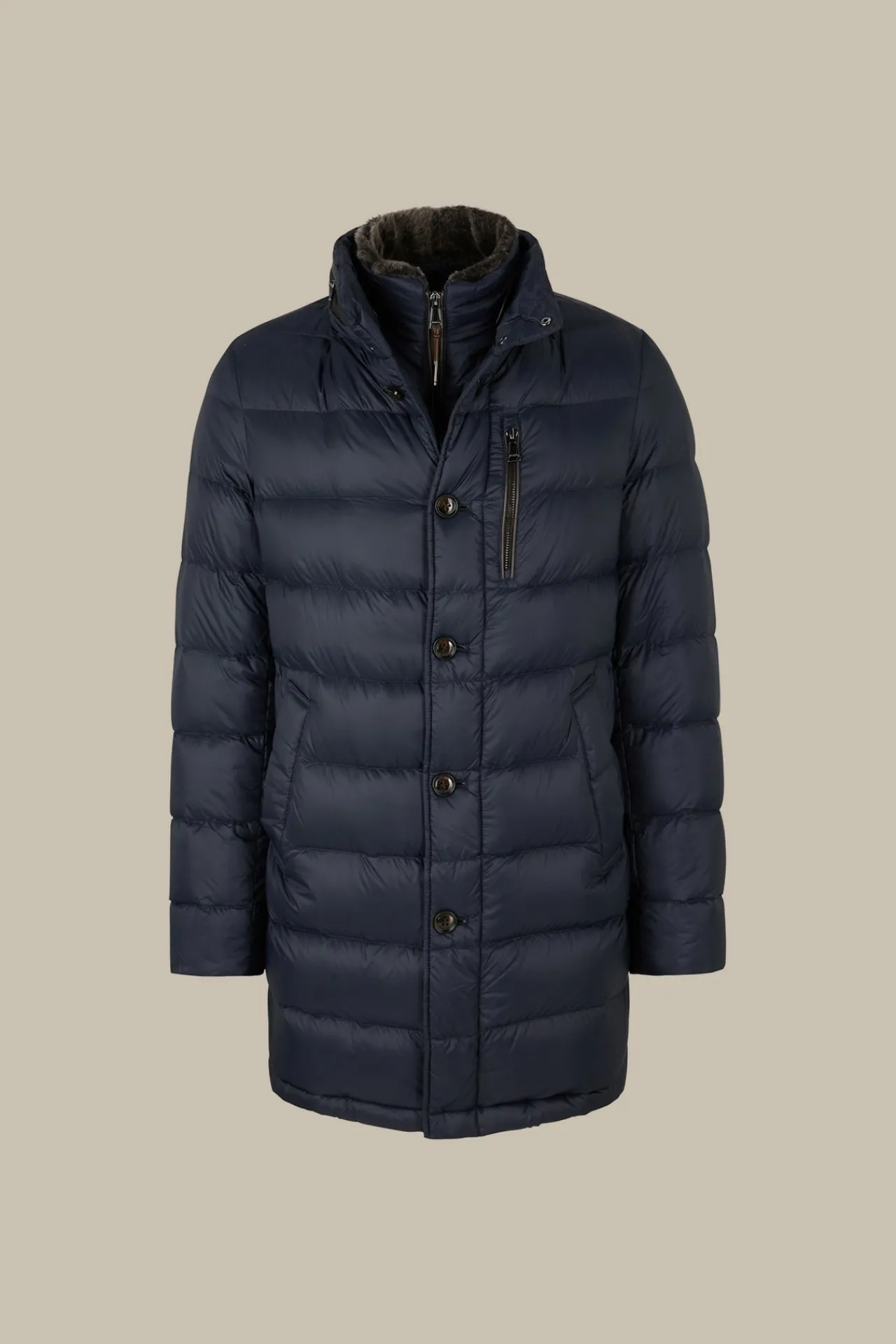 Daunen-Steppmantel Otello In Dunkelblau*Windsor Discount