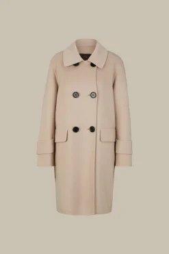 Double-Wollmix-Doppelreiher-Mantel Mit Cashmere In*Windsor Sale