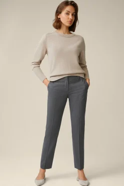 Flanell-Anzug-Hose In Grau*Windsor Clearance