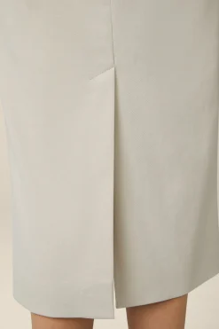 Gabardine-Bleistift-Rock In Midi-Lange In*Windsor Discount