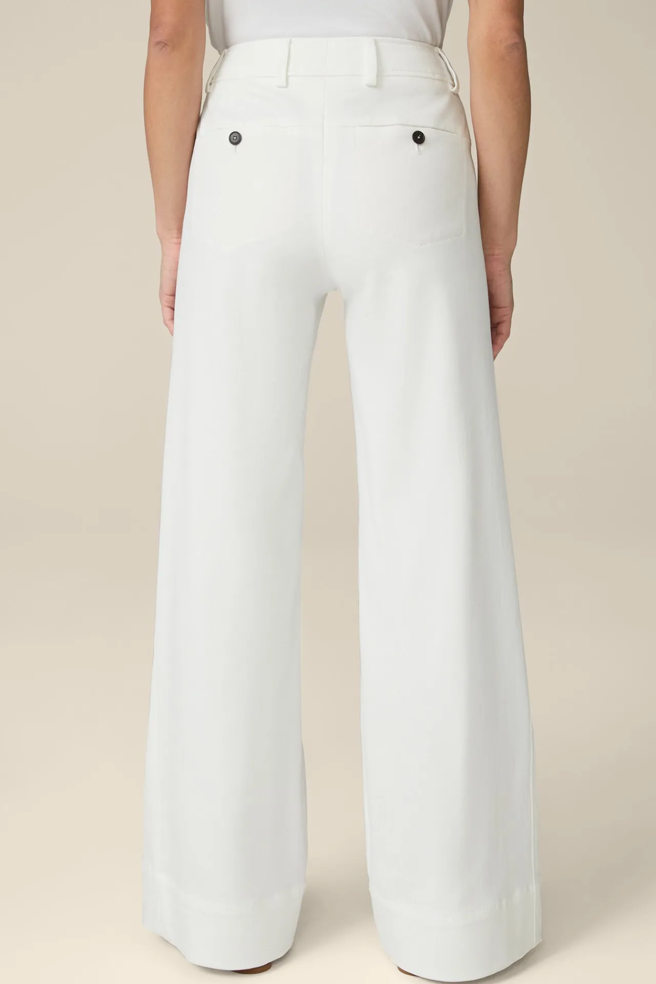 Gabardine-Palazzo-Hose In*Windsor Outlet