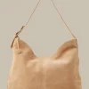 Hobo-Bag Aus Veloursleder In*Windsor Sale