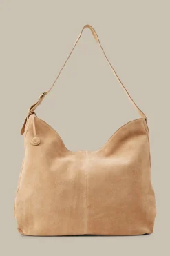 Hobo-Bag Aus Veloursleder In*Windsor Sale