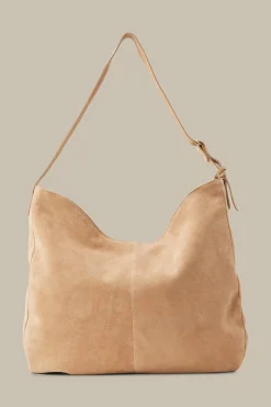 Hobo-Bag Aus Veloursleder In*Windsor Sale