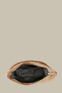 Hobo-Bag Aus Veloursleder In*Windsor Sale
