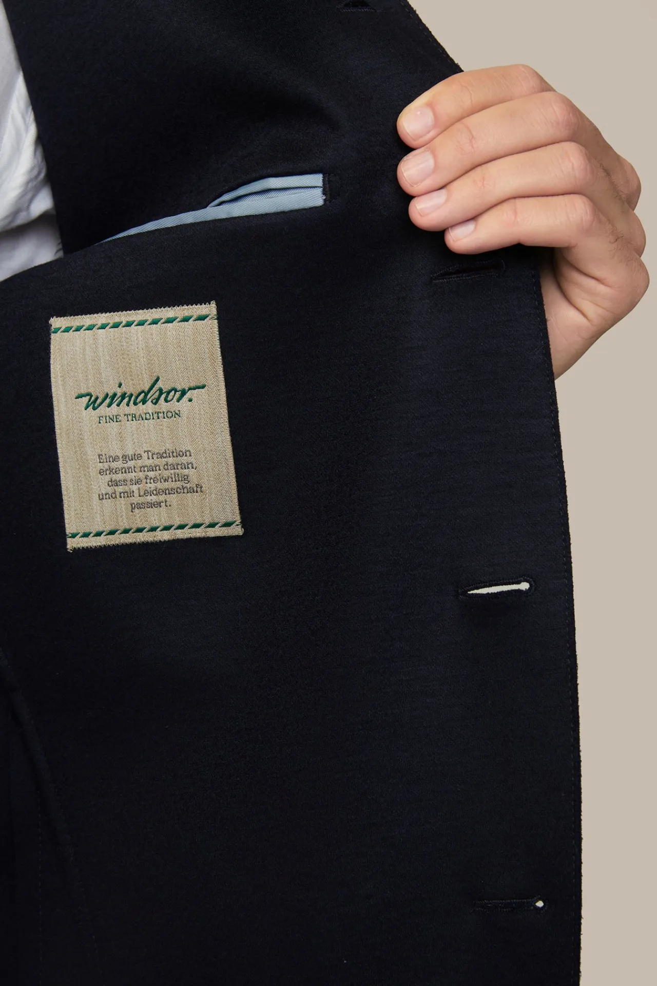 Jersey-Trachten-Janker Giesing In Mit Braun*Windsor Outlet