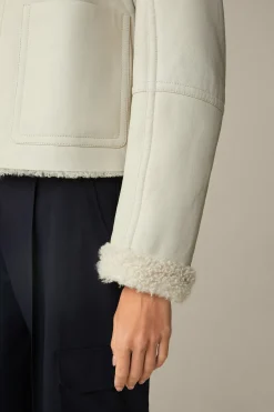 Lammfell-Wende-Biker-Jacke In*Windsor Online