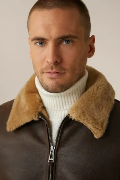 Lamm-Leder-Jacke Mezzano Mit Hemdkragen In*Windsor Best