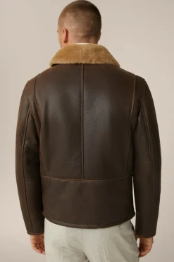 Lamm-Leder-Jacke Mezzano Mit Hemdkragen In*Windsor Best