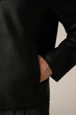 Lamm-Leder-Jacke Mezzano Mit Hemdkragen In*Windsor Best