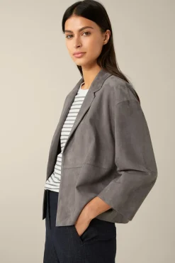 Lammvelours-Lederjacke In*Windsor Outlet