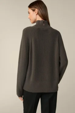Merino-Strick-Rollkragen-Pullover In*Windsor Sale
