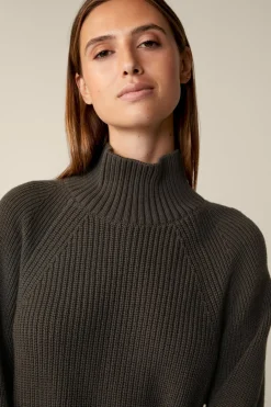 Merino-Strick-Rollkragen-Pullover In*Windsor Sale