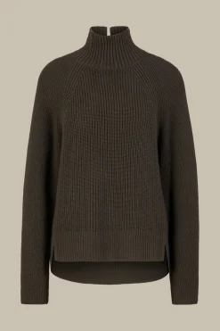 Merino-Strick-Rollkragen-Pullover In*Windsor Sale
